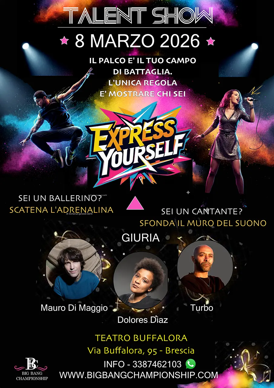 Locandina Express Yourself 2026